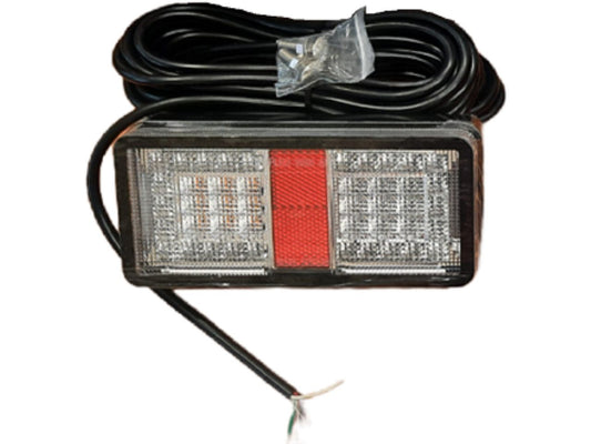 Rectangular Left Hand Side LED Multi Volt Submersible Combination Light