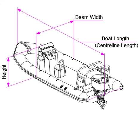 Ocean South Inflatable Rib Cover - Style B