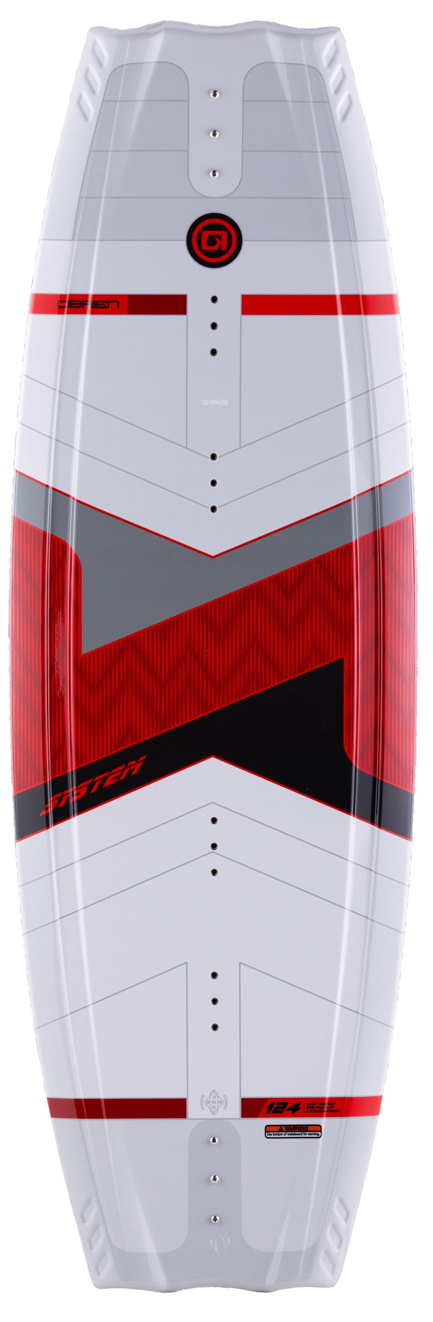 O'Brien System Wakeboard (2027) 124cm with Clutch Binding