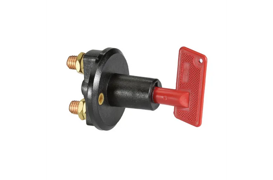 Plastic Battery Master Switch with Removable Key