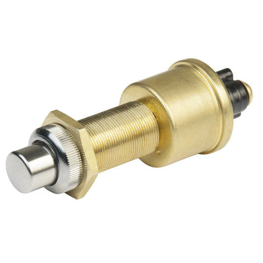 BEP 2-Position SPST Heavy-Duty Push Button Switch - OFF/(ON) 35 Amp