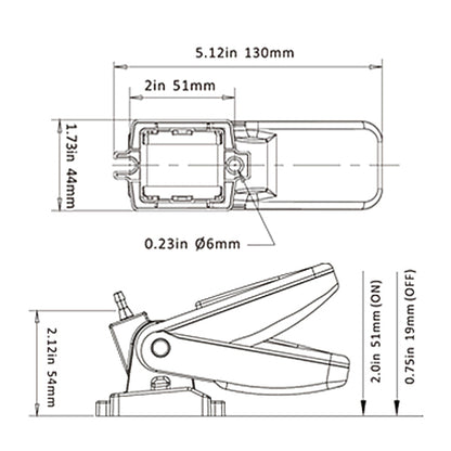 Seaflo 1100 Series Bilge Pump Float Switch 12/24V 20 Amp
