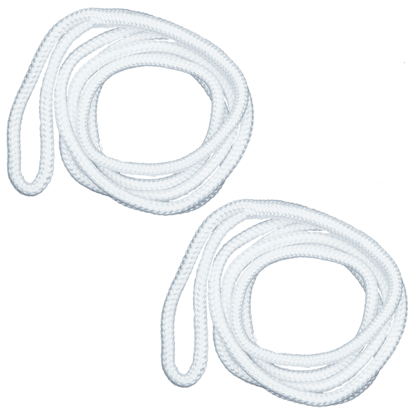 Grand Pacific Double Braid Fender Lines 8Mm X 1.8M (2-Pk) White