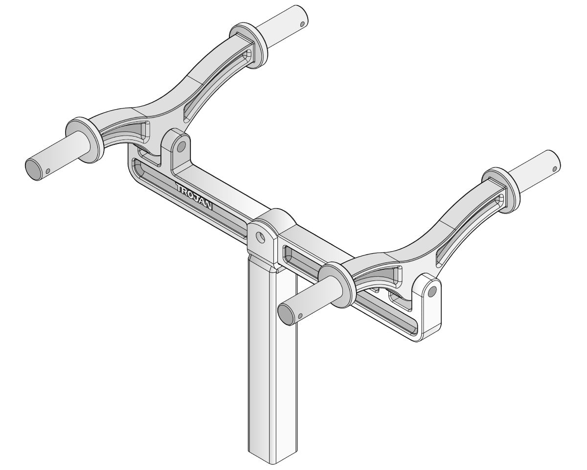 Wobble Roller Bracket Assembly - Quad