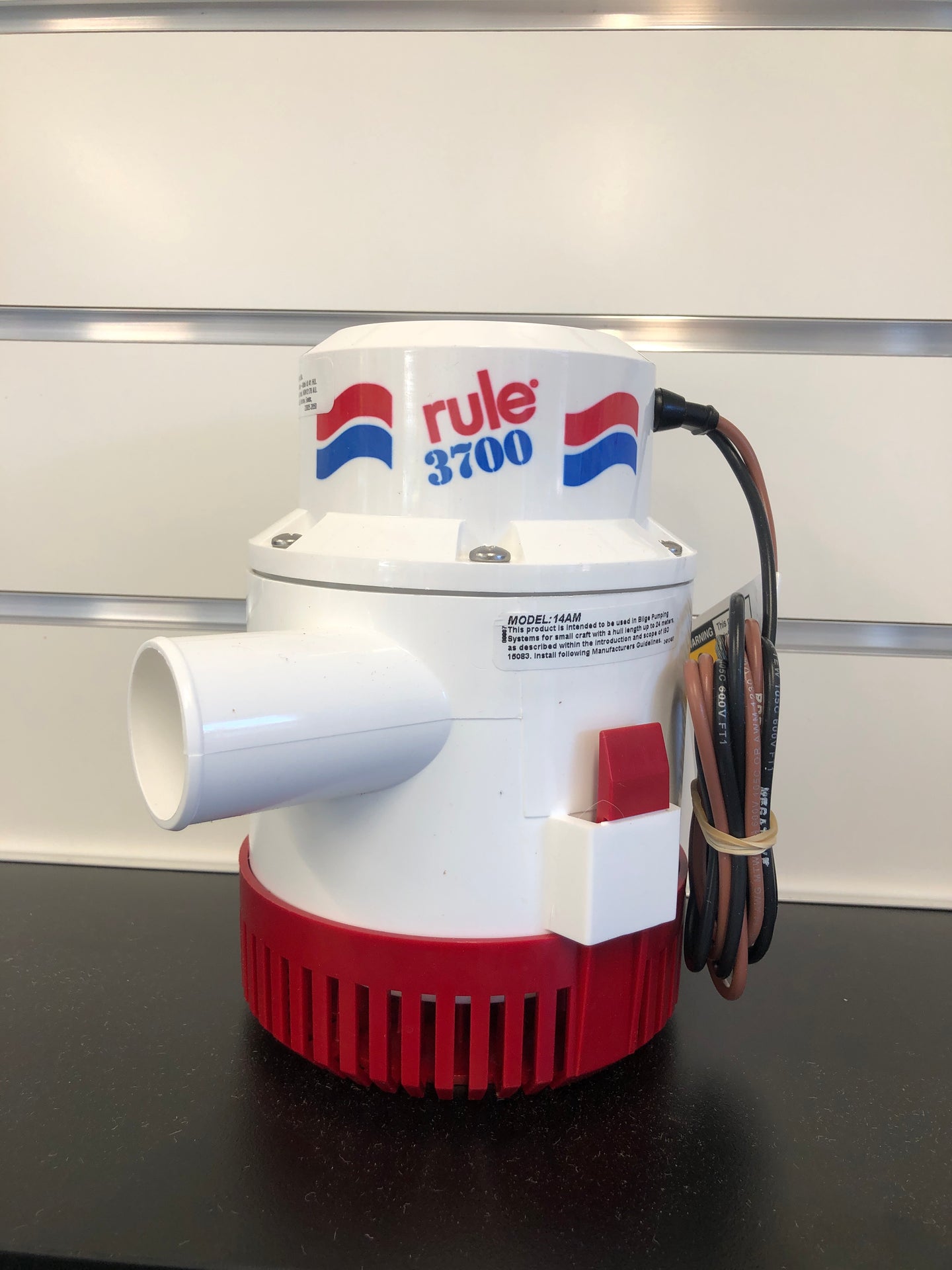 Rule 3700 GPH Bilge Pump 12V