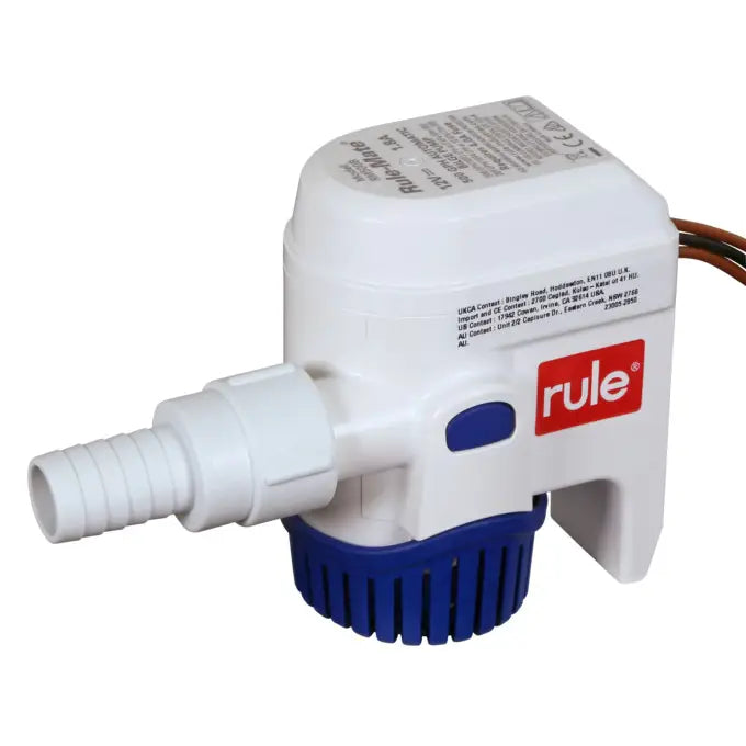 Rule-Mate Automatic Bilge Pump 500GPH 12V