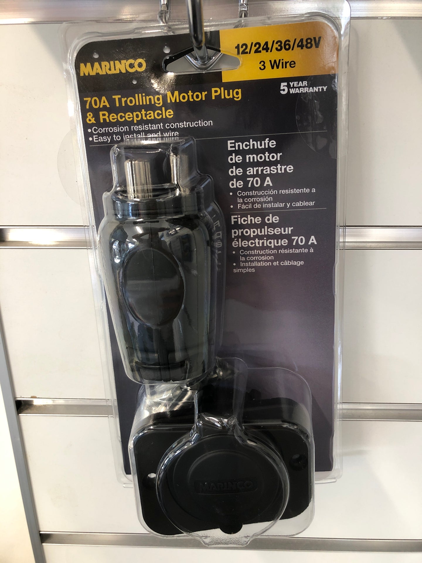70a Marinco 70A Trolling Motor Plug & Receptable – Marine & Sport Wānaka