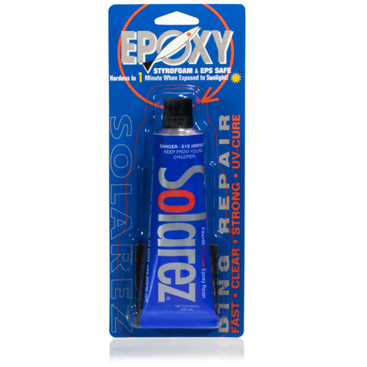 Solarez Epoxy UV Cure Surfboard Ding Repair Resin - EPS Safe