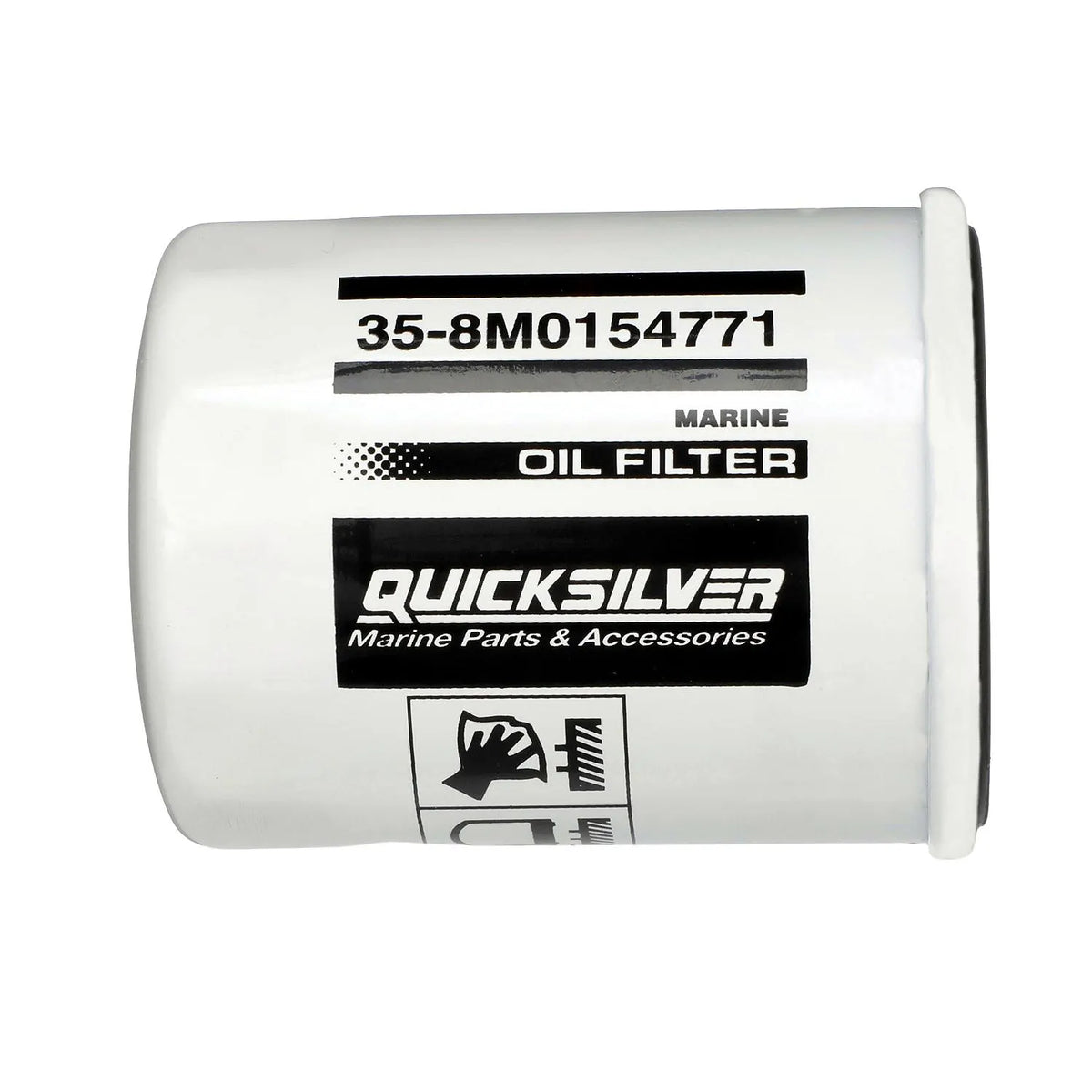 Quicksilver 8M0154771 Oil Filter for Select Yamaha Engines