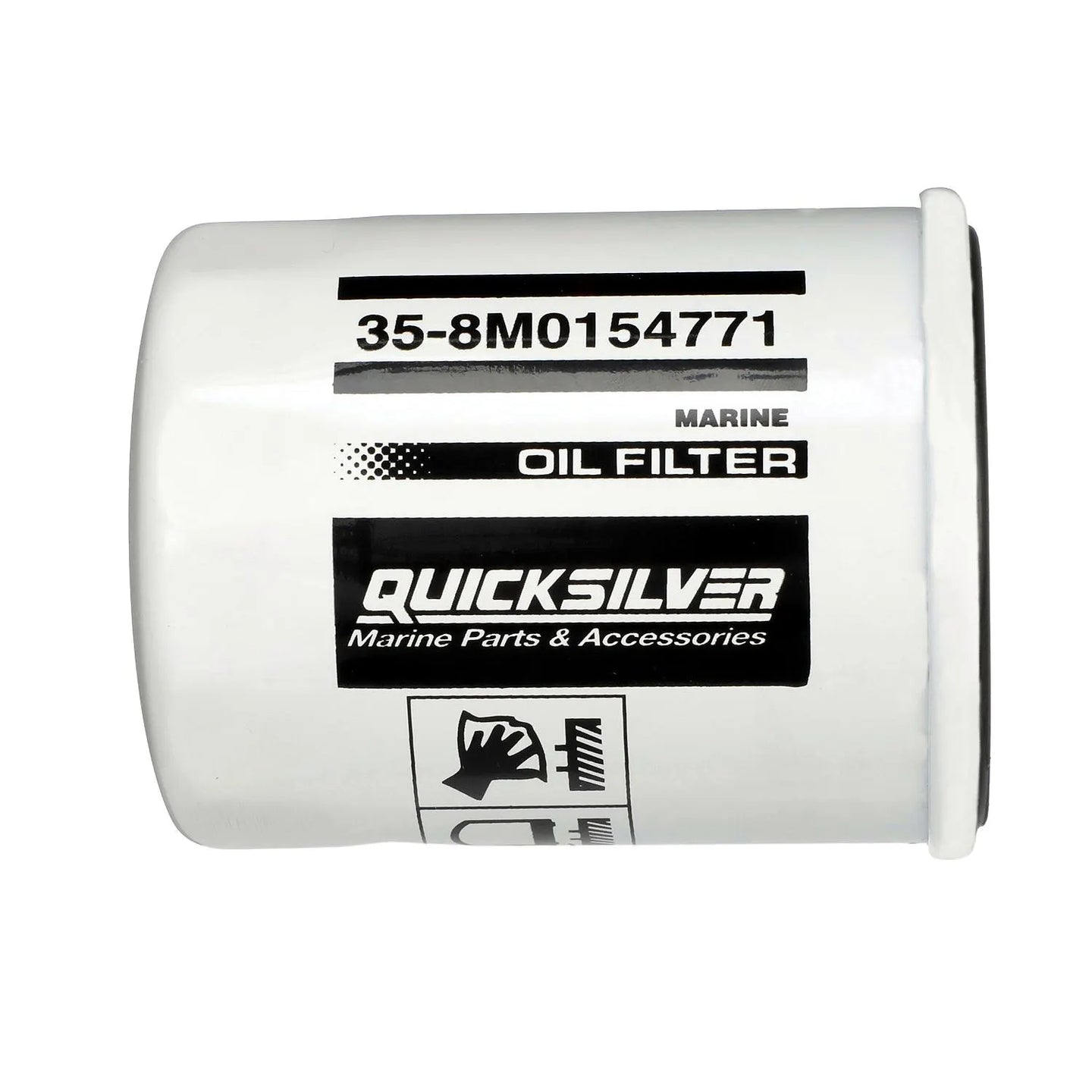 Quicksilver 8M0154771 Oil Filter for Select Yamaha Engines