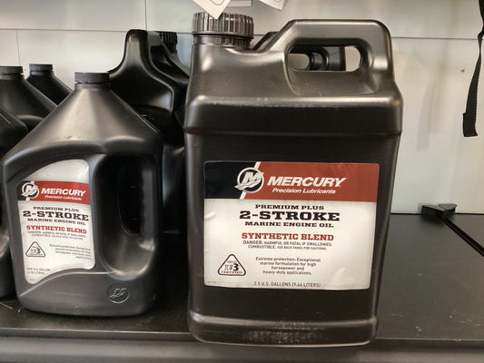 Mercury TC-W3 Premium Plus 2-Stroke Outboard Oil 9.46L