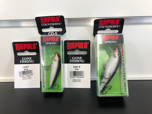 Rapala Countdown Sinking Lure - Silver