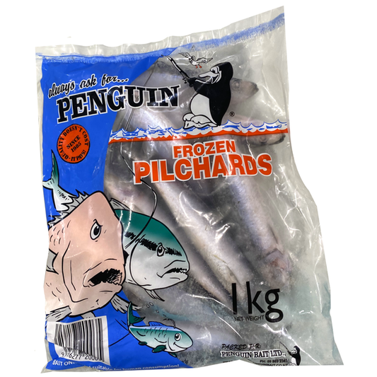 Penguin NZ Pilchards 1Kg Frozen Bait