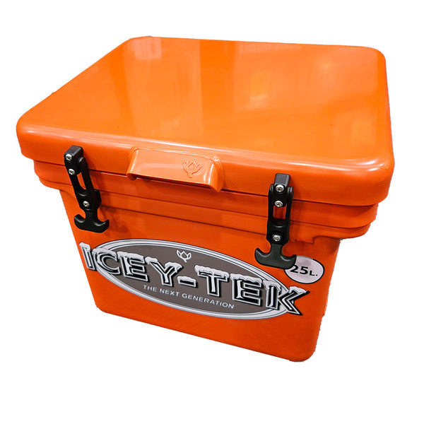 Icey-Tek Cube Chilly Bin 25Ltr Orange
