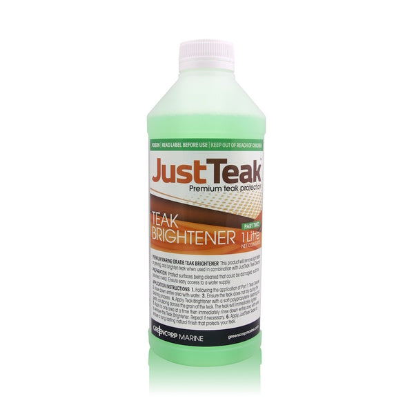 JustTeak Teak & Furniture Brightener Part 2 - 1 Litre