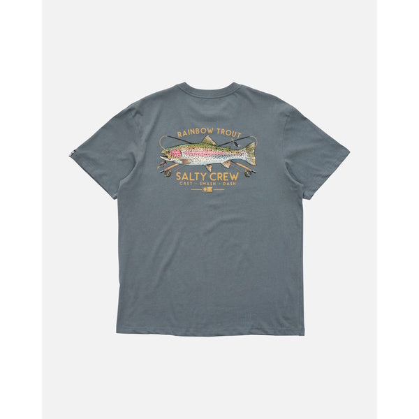 Salty Crew Trout Mount Premium Short Sleeve Tee - Storm
