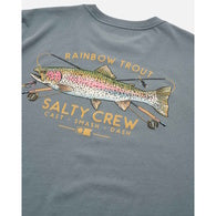 Salty Crew Trout Mount Premium Short Sleeve Tee - Storm