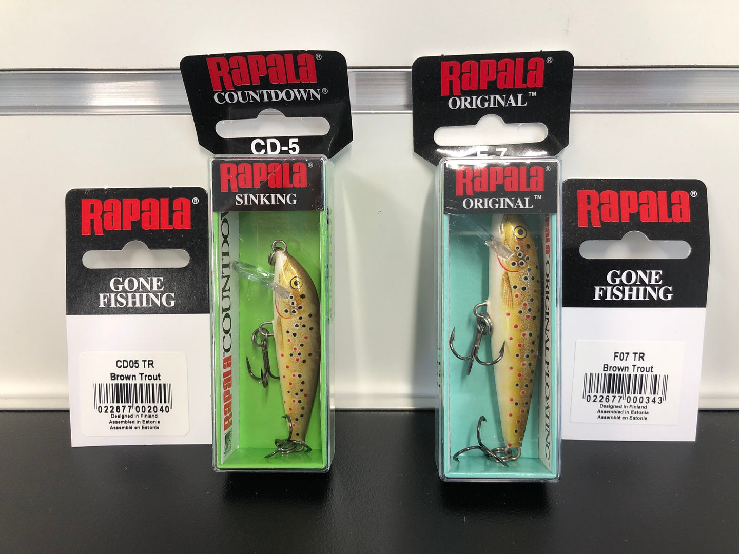 Rapala Countdown & Floating  Brown Trout