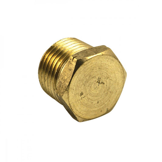 1/2" Brass Plug Bung NPT Thread Hex Head