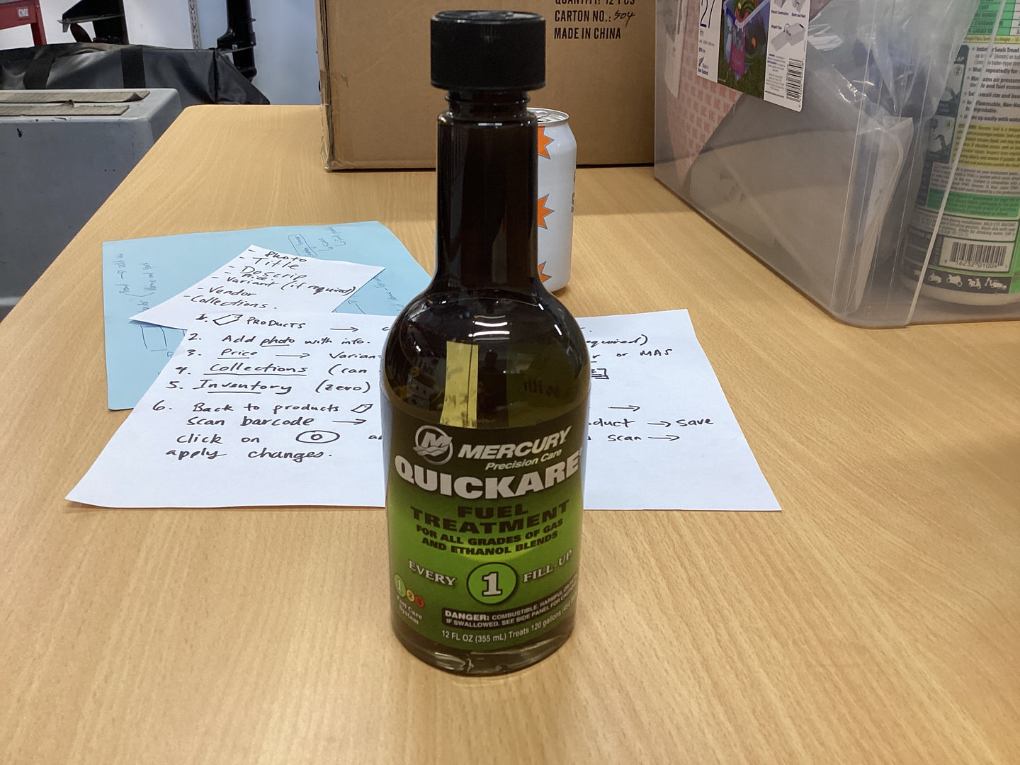 Mercury Quickare Fuel Treatment