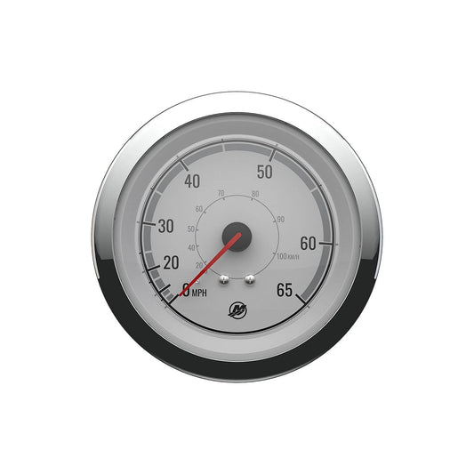 Mercury 6K Tachometer Gauge Classic White/Chrome 8M6020013