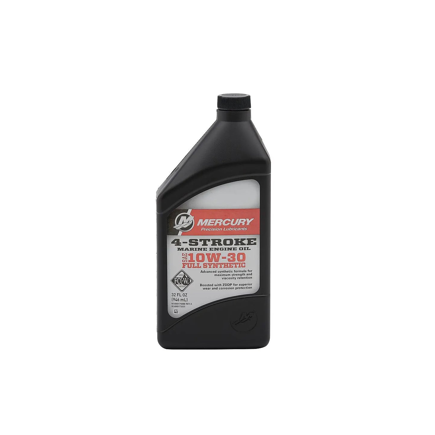 Mercury 10W-30 4-Stroke SAE Full Synthetic Marine Engine Oil - 946ml