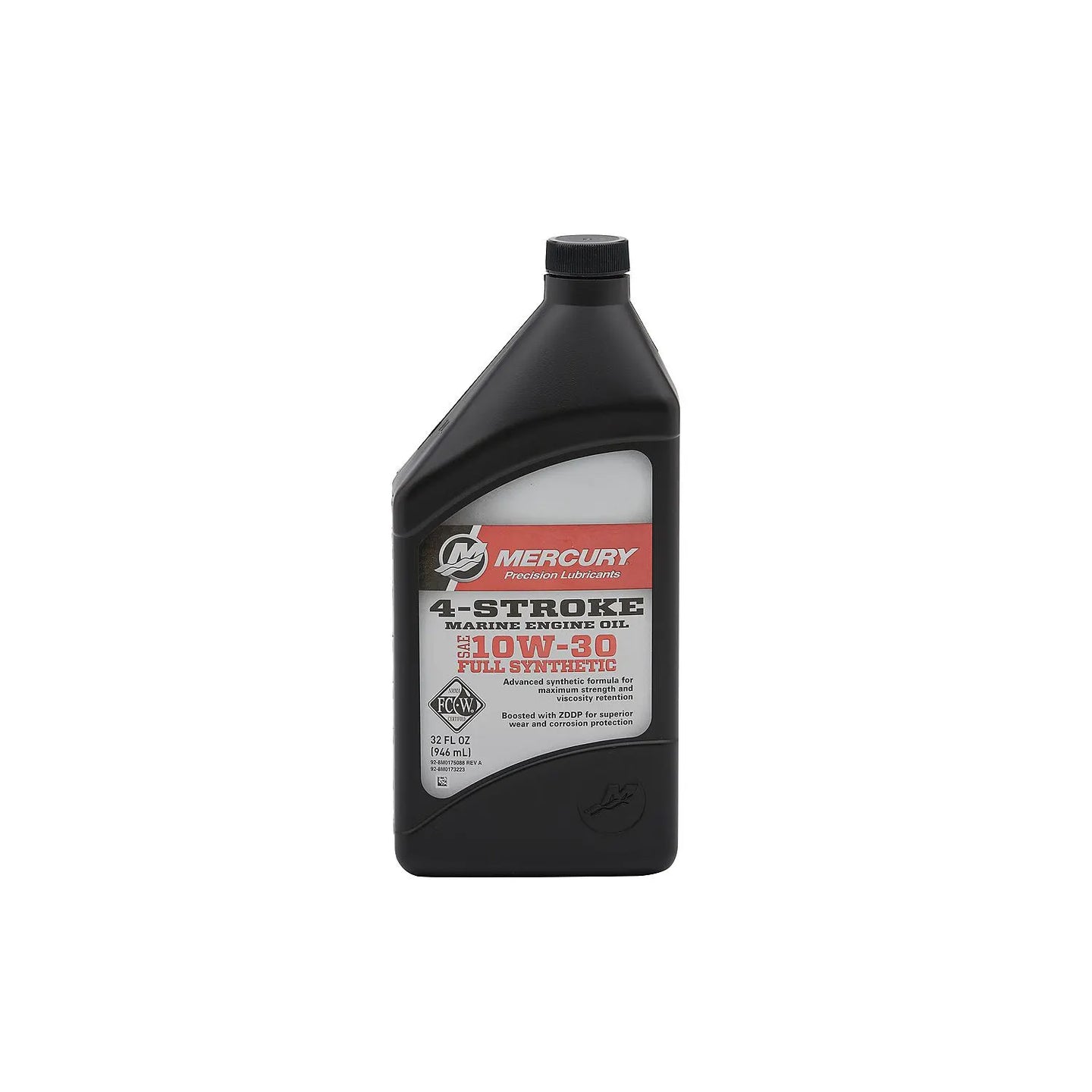 Mercury 10W-30 4-Stroke SAE Full Synthetic Marine Engine Oil - 946ml