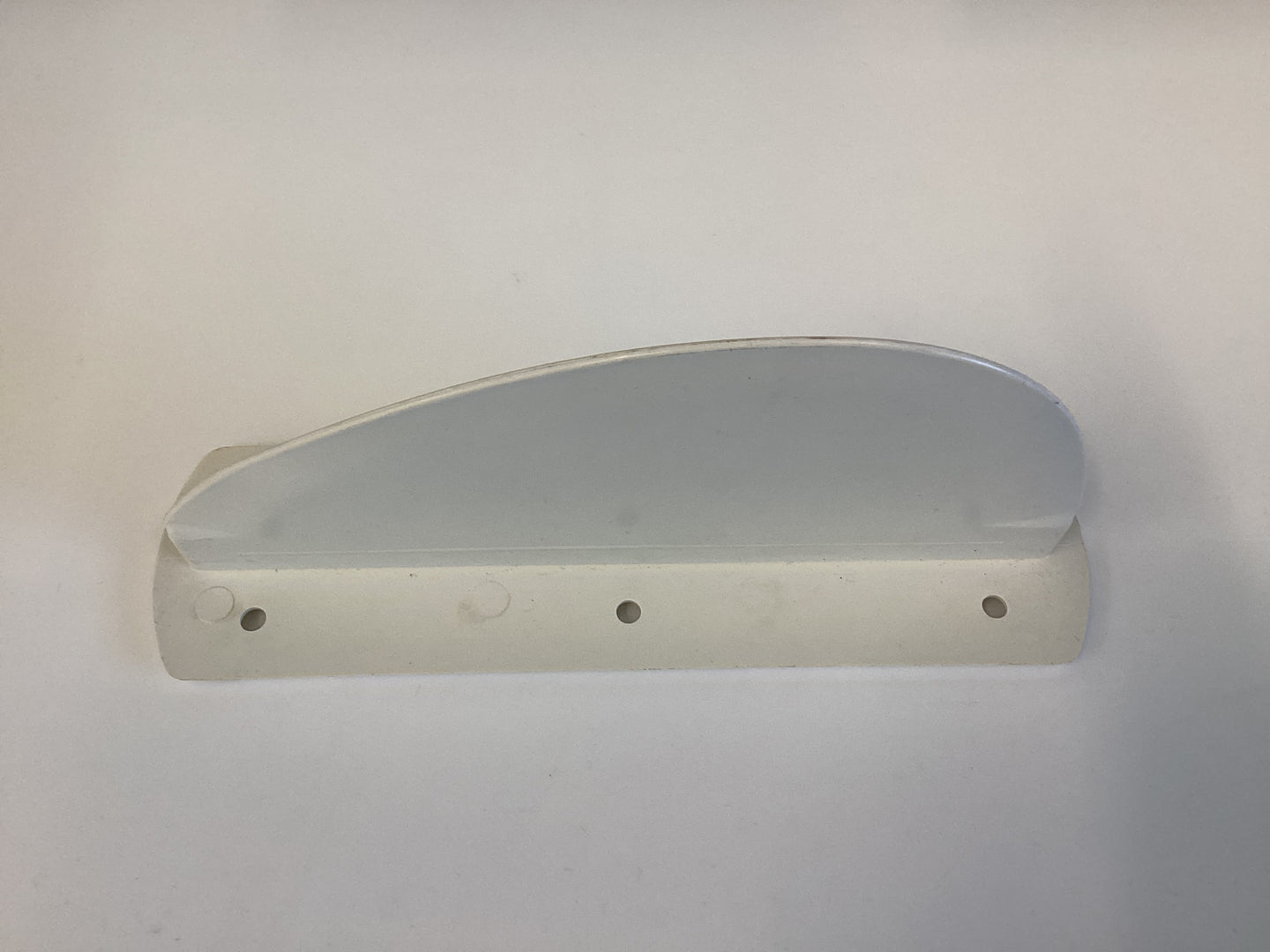 Waterski Fin Parts Combo Fin - Plastic Screw-On White