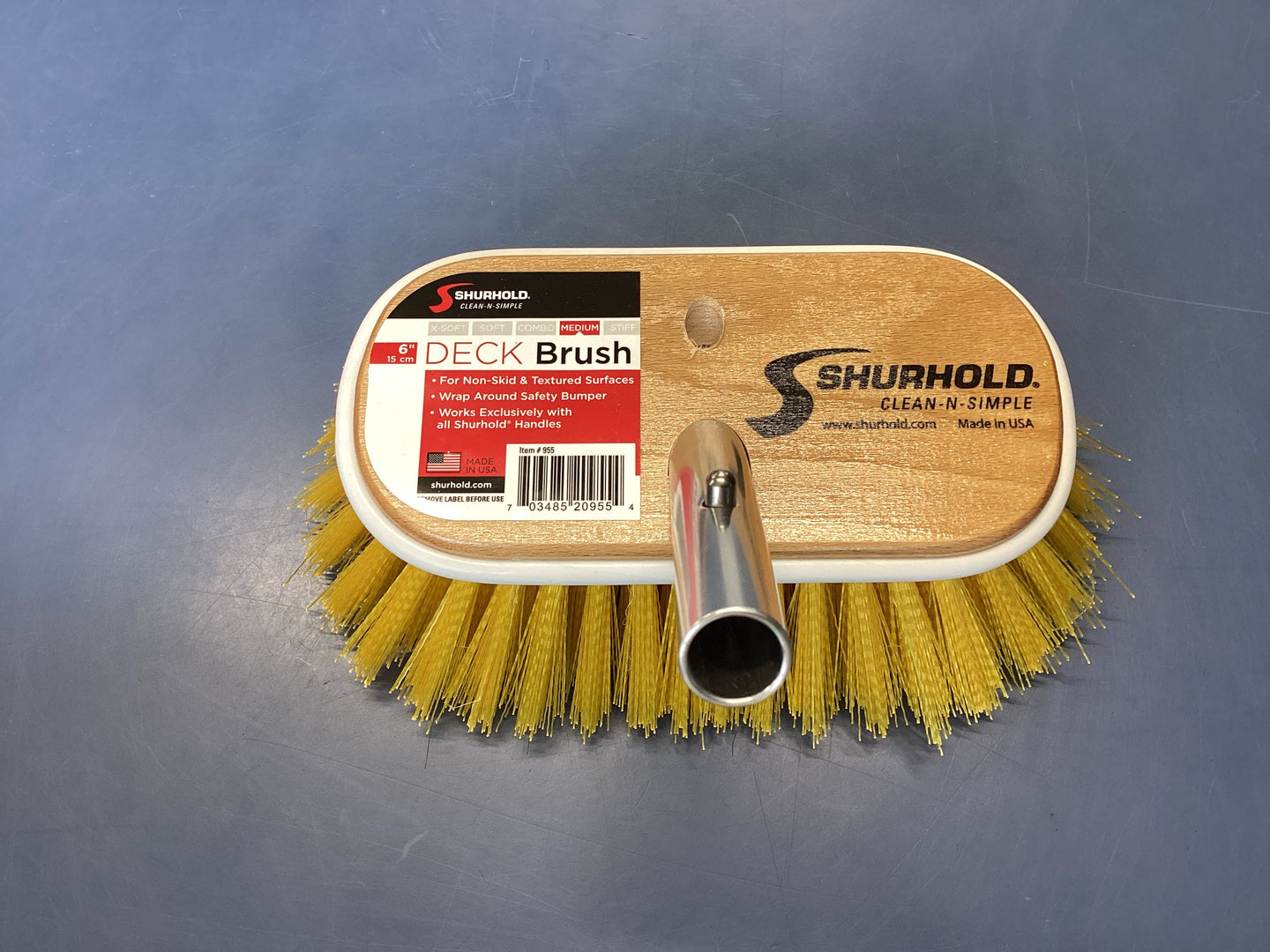 Shurhold Deck Brush Medium 6” 15cm