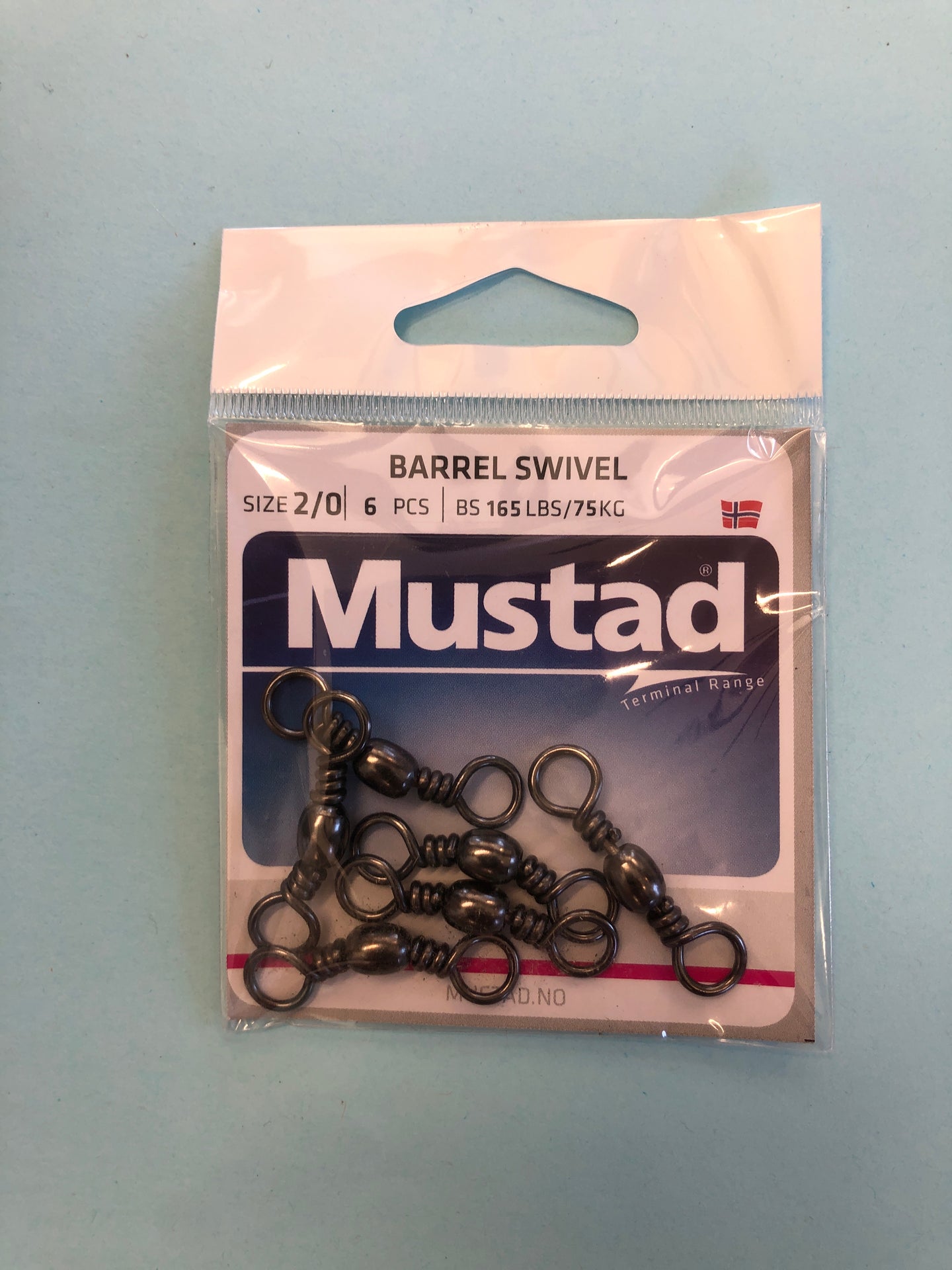 Mustad Barrel Swivel MA021-BN