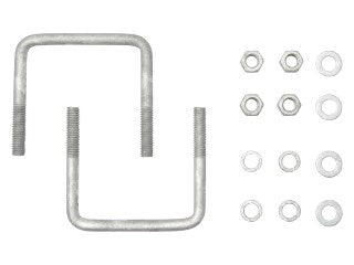 Square U-Bolt - M12 x 100 x 100mm Pair
