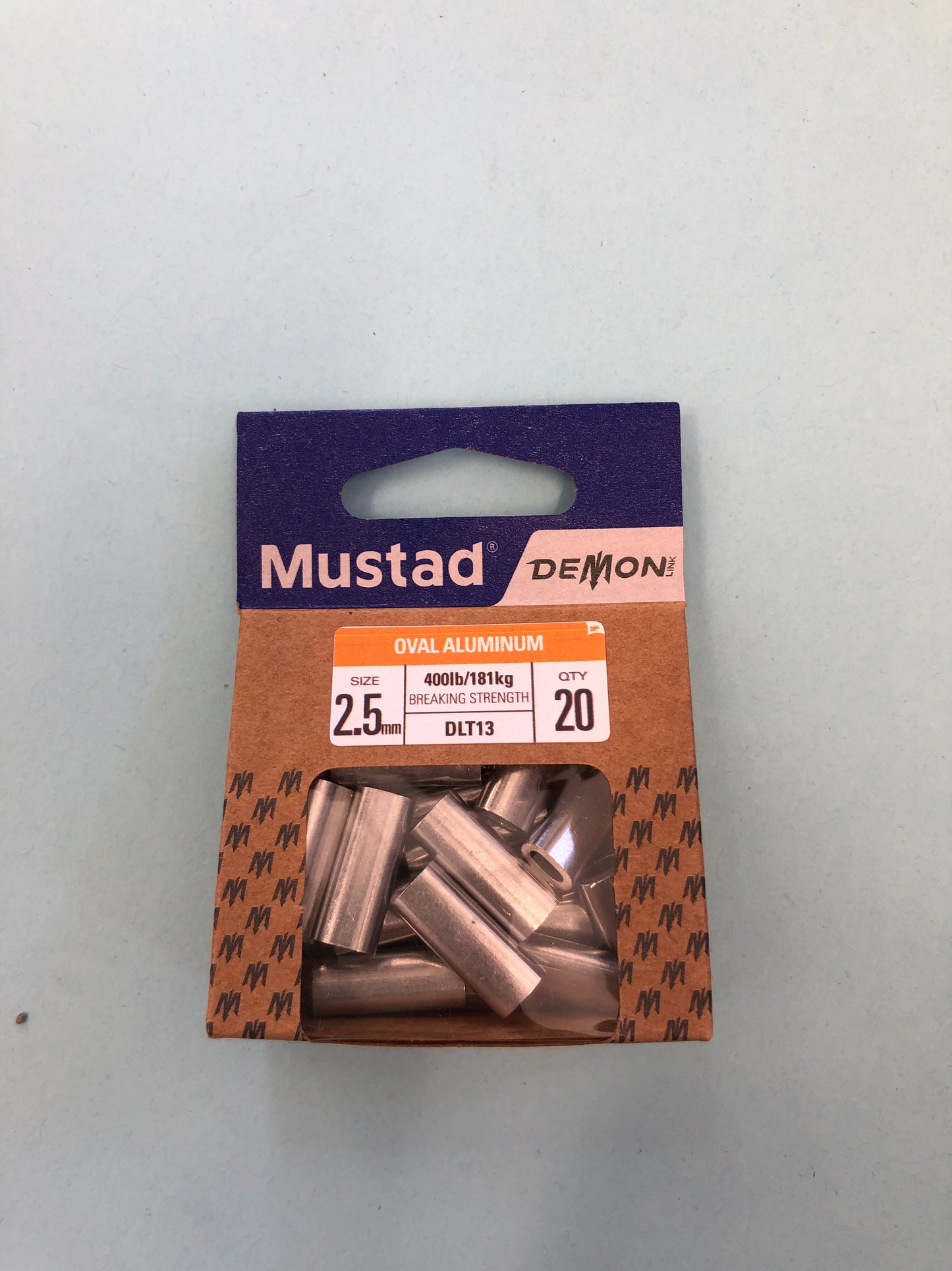 Mustad Demon DLT13 Oval Aluminium Sleeve