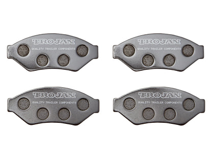 Trojan Brake Pad Set x4 - Stainless Steel - MK3-MK6