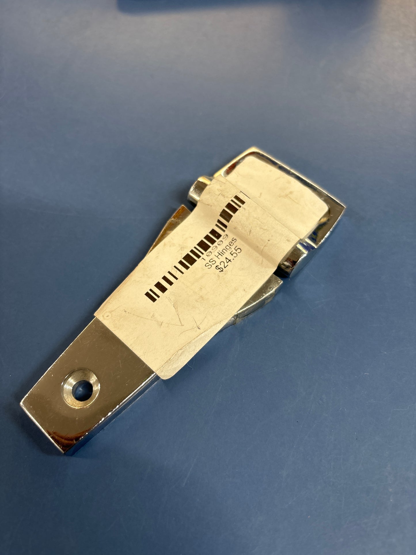 Hinges 120mm chrome - 2+3 screws