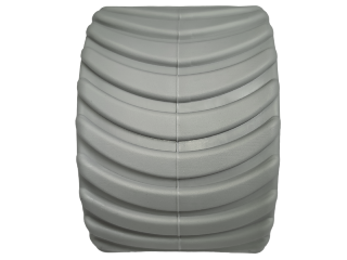 Boat Trailer Roller - Grey  and Black Wobble 22/110