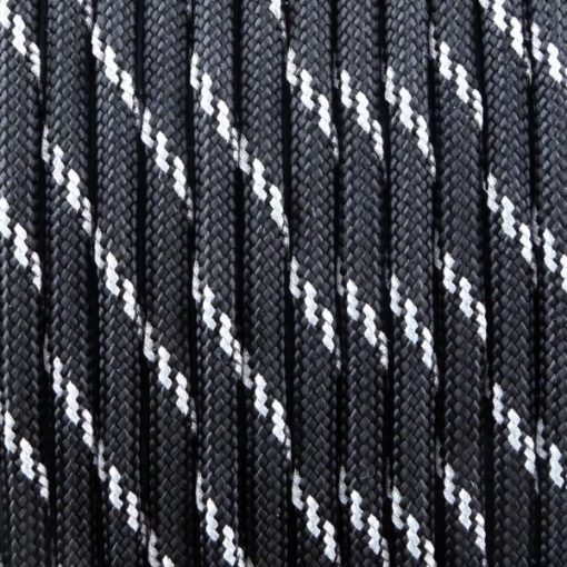 Stock Rope – Horse Leads / Halters 14mm Black with White Fleck