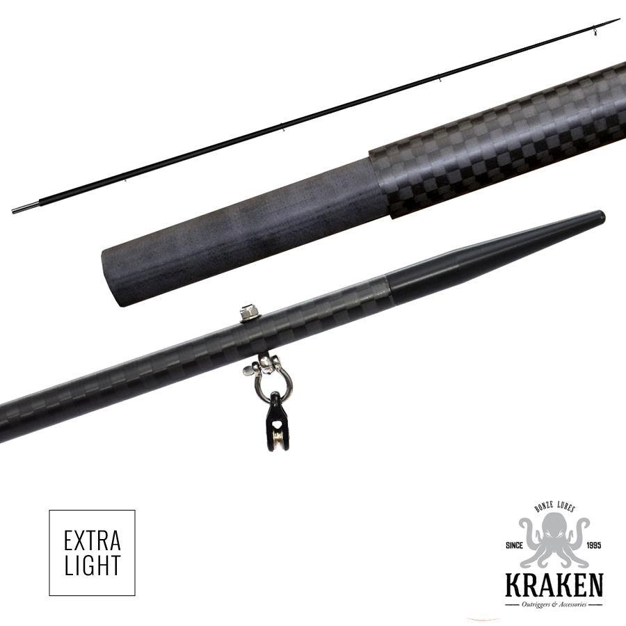 Bronze Kraken Extra Light Carbon Poles 5.75m - 6.25
