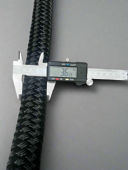 36mm Dock Mooring line - Black price per meter