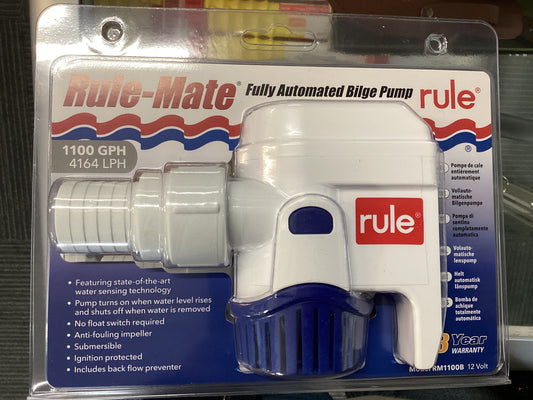 Rule-Mate- Fully automated bilge pump 1100GPH