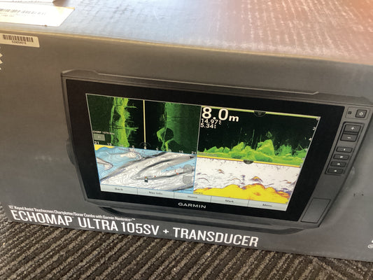 Garmin Echmap ultra 105sv + transducer