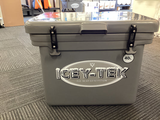 Icey-Tek 40L Chilly Bin Light Grey