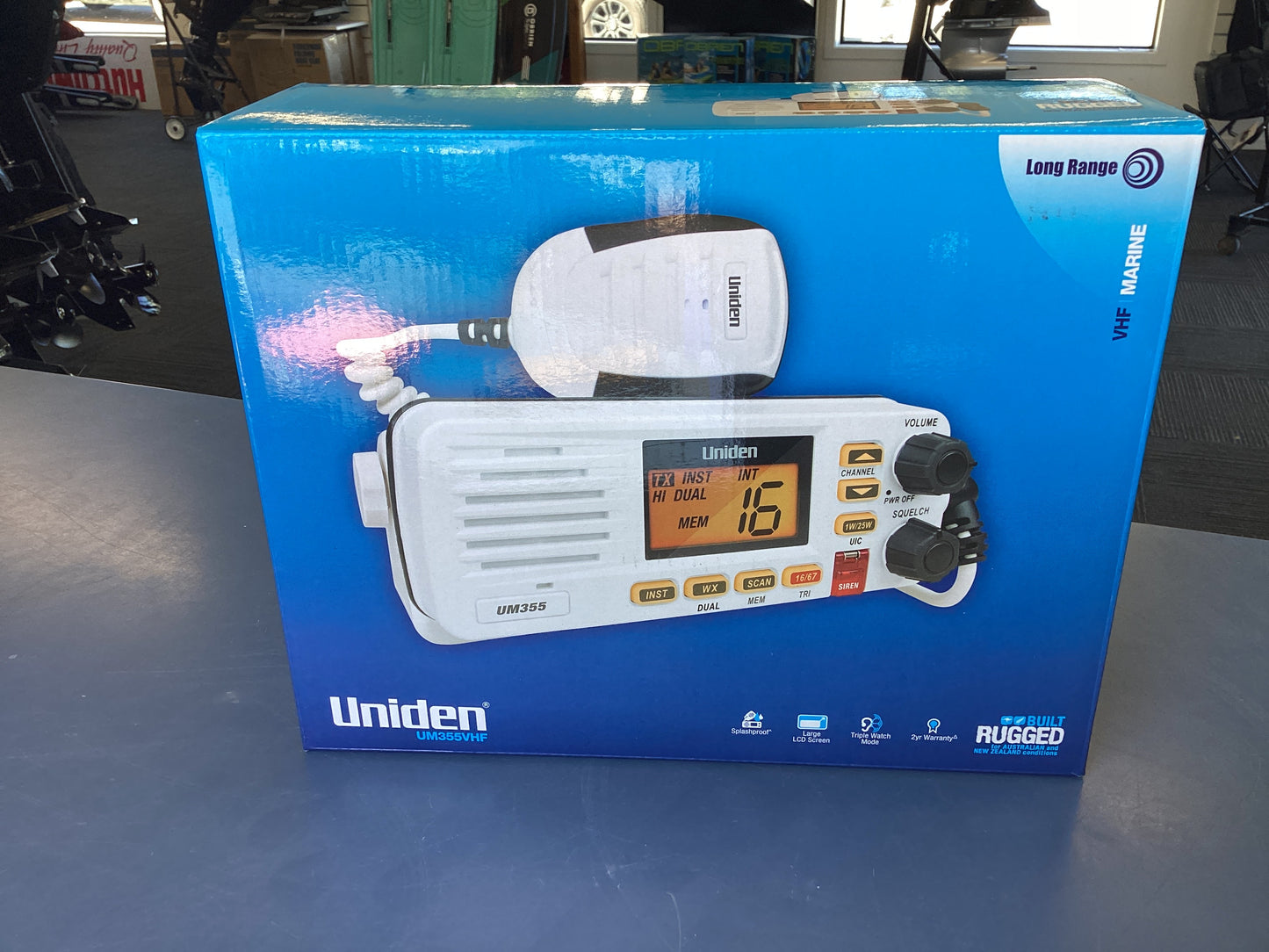 Uniden VHF Marine Radio Long Range UM355