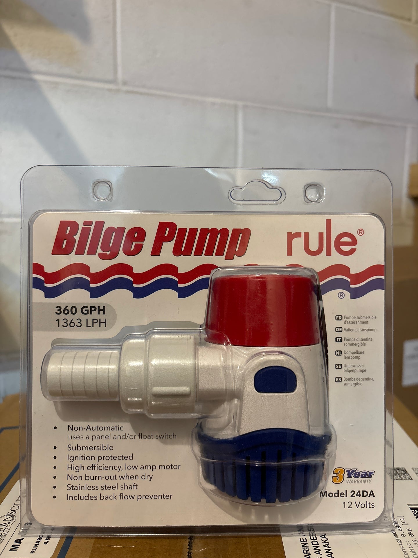 Bilge Pump 360GPH