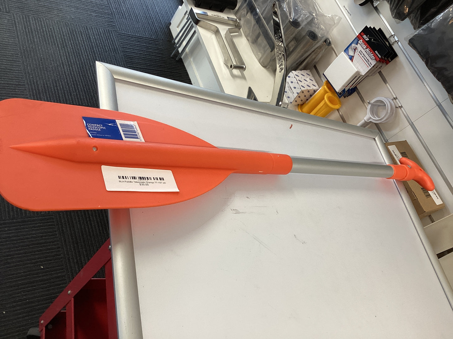 BLA- Paddle - telescopic orange 77-107cm