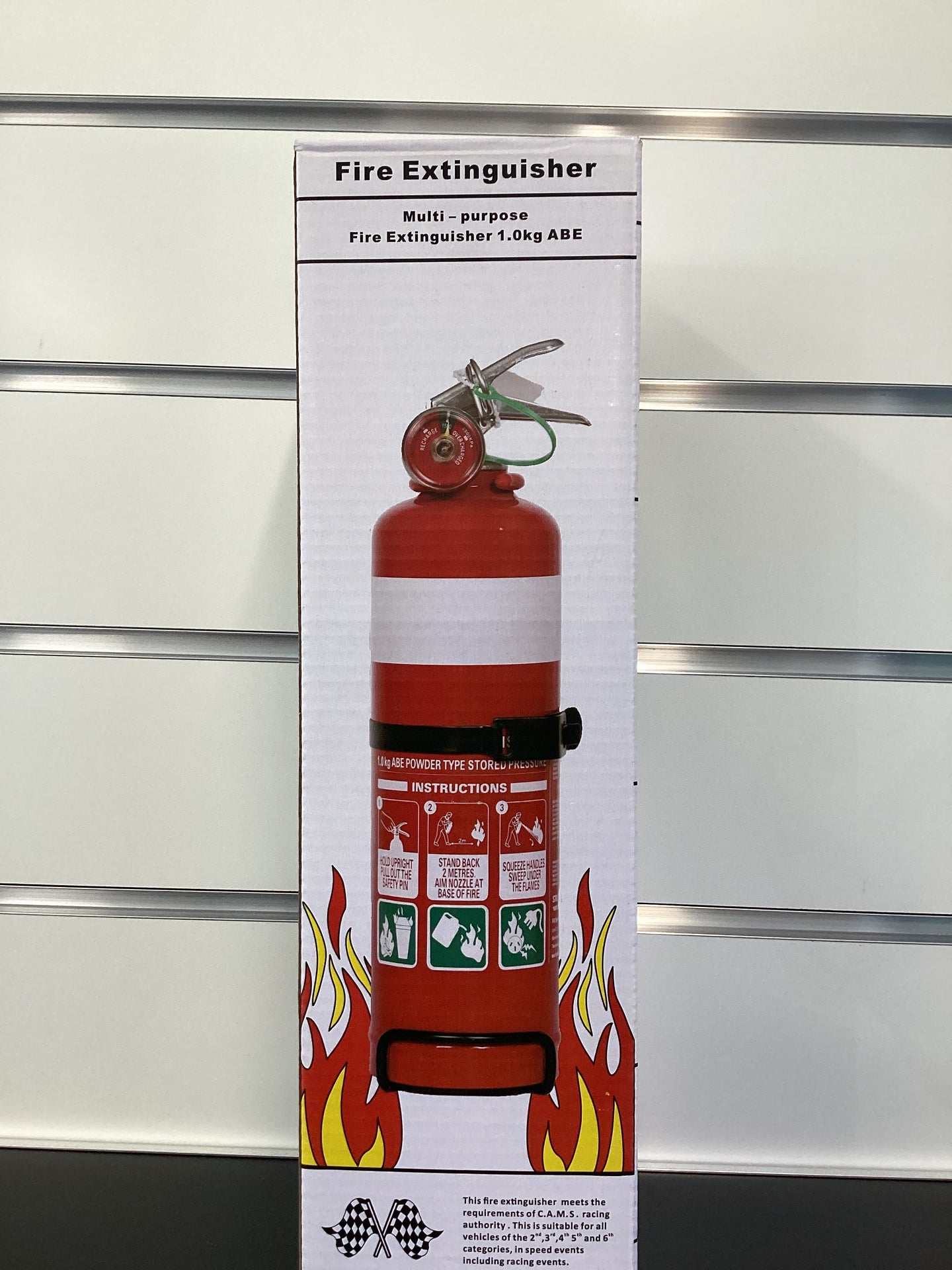 Fire Extinguisher A.B.E Class Marine Grade Multi-Purpose Dry Chemical