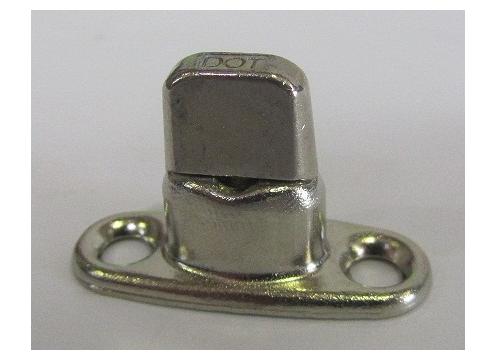 Commonsense Turn Button Screw Base Double Nickel Plated