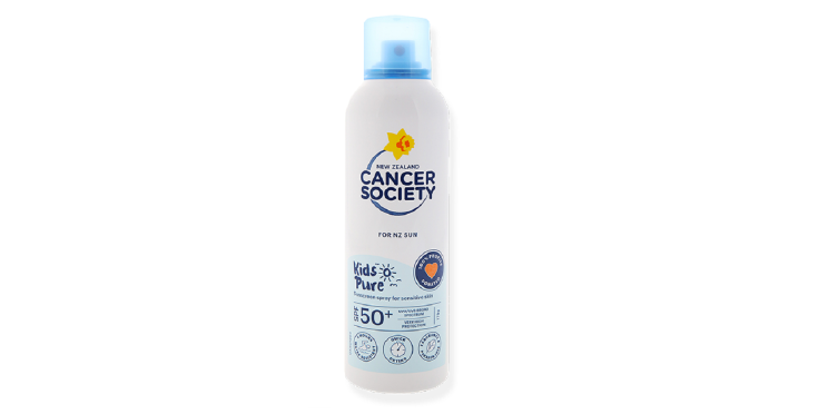 Cancer Society SPF50+ Kids Pure Aerosol 175gm