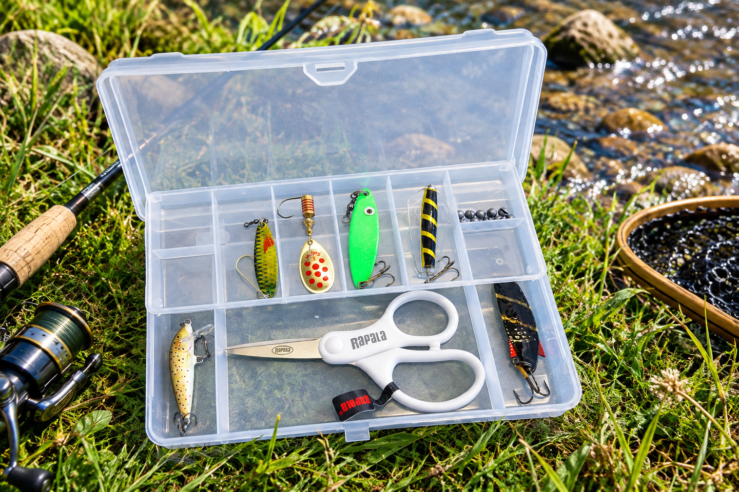 Southern Lakes 8 piece Trout Fishing Kit