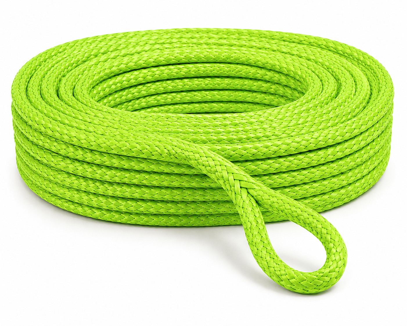 Winch Rope Dyneema With Eye Splice - Various Lengths in 8mm and 10mm