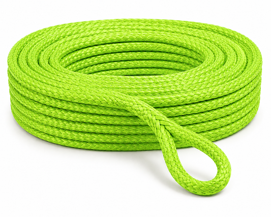 Winch Rope Dyneema With Eye Splice - Various Lengths in 8mm and 10mm